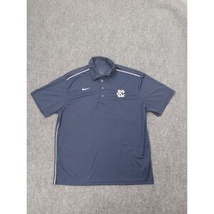 Kansas City Nike Polo Shirt Mens Large Blue Golf Outdoor Short Sleeve KC